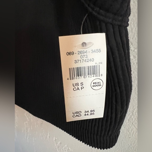 NWT women’s Aerie Real Good high neck ribbed cropped tank, small - Picture 3 of 4